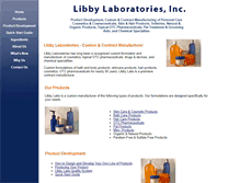 Tablet Screenshot of libbylabs.com